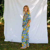 Pyjama pour dames Sicilian Summer (Gagnant du concours de design 2025)