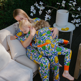 Pyjama pour dames Sicilian Summer (Gagnant du concours de design 2025)