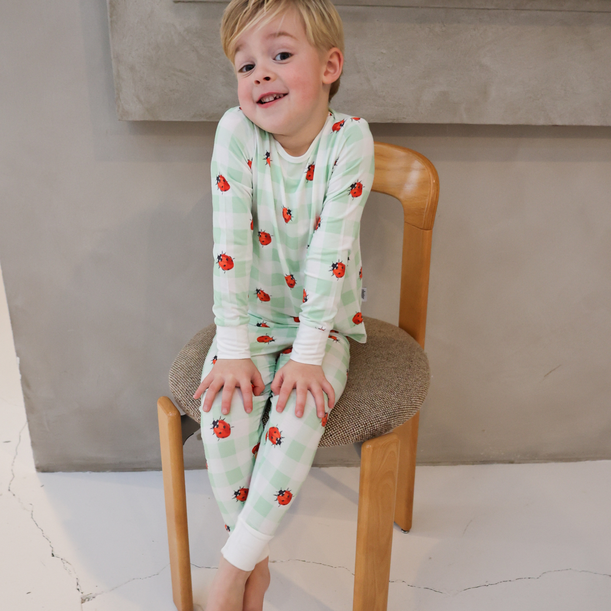 Children's PJ Set Ladybird