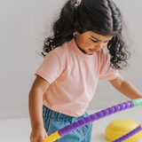 Maglietta Bamboo Everyday per bambini, rosa tenue