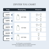 Bamboo Sleeping Bag 2.5 TOG Greige