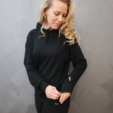 Bamboo Breastfeeding Hoodie - Black