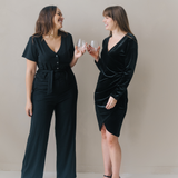 Combinaison noire d'allaitement Milan