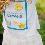 T-shirt oversize pour enfants Lemon Squeezy