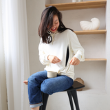 Bamboo Breastfeeding Hoodie - Ivory