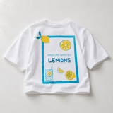 T-shirt oversize pour enfants Lemon Squeezy
