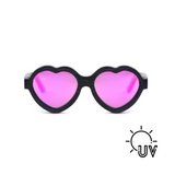 Gafas de sol de bambú Corazón