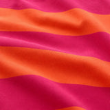 Übergroßes Still-Tee Rosa und Orange