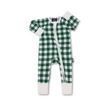 ZIPSTER™ Green Gingham