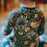 William Morris ZIPSTER™ Aardbeiendief marineblauw