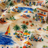 Conjunto de pijama de señora Coastal Town