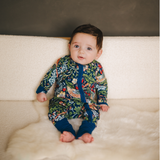 William Morris ZIPSTER™ Aardbeiendief marineblauw