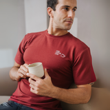 Camiseta de bambú para hombre Cold Coffee