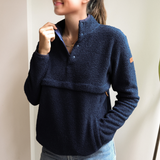 Pile per l'allattamento blu navy
