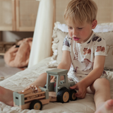 Für Kinder Shortie PJ-Set Bauernhof