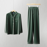 Pyjama Set Heren Groen