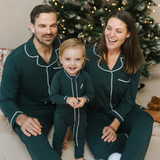 Conjunto de pijama de señora Heritage verde