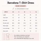 Barcellona - Vestito con maglietta per l'allattamento