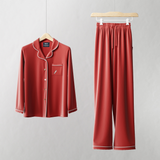 Dames Pyjama Set Rood Erfgoed