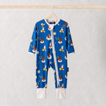 ZIPSTER x Miffy Starry Sleep bamboo babygrow, front view