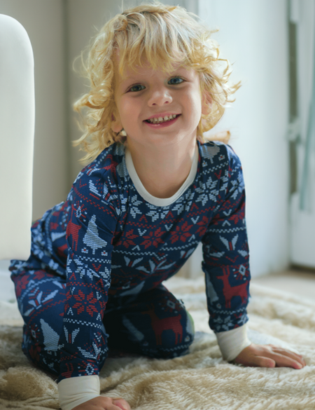 Children's PJ Set Fair Isle