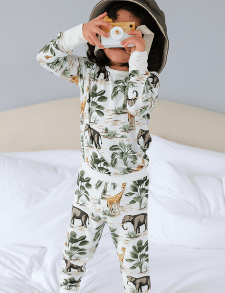 Children's PJ Set Jungle - Zipster