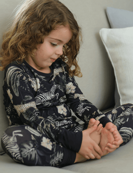 Children's PJ Set Zebra - Zipster