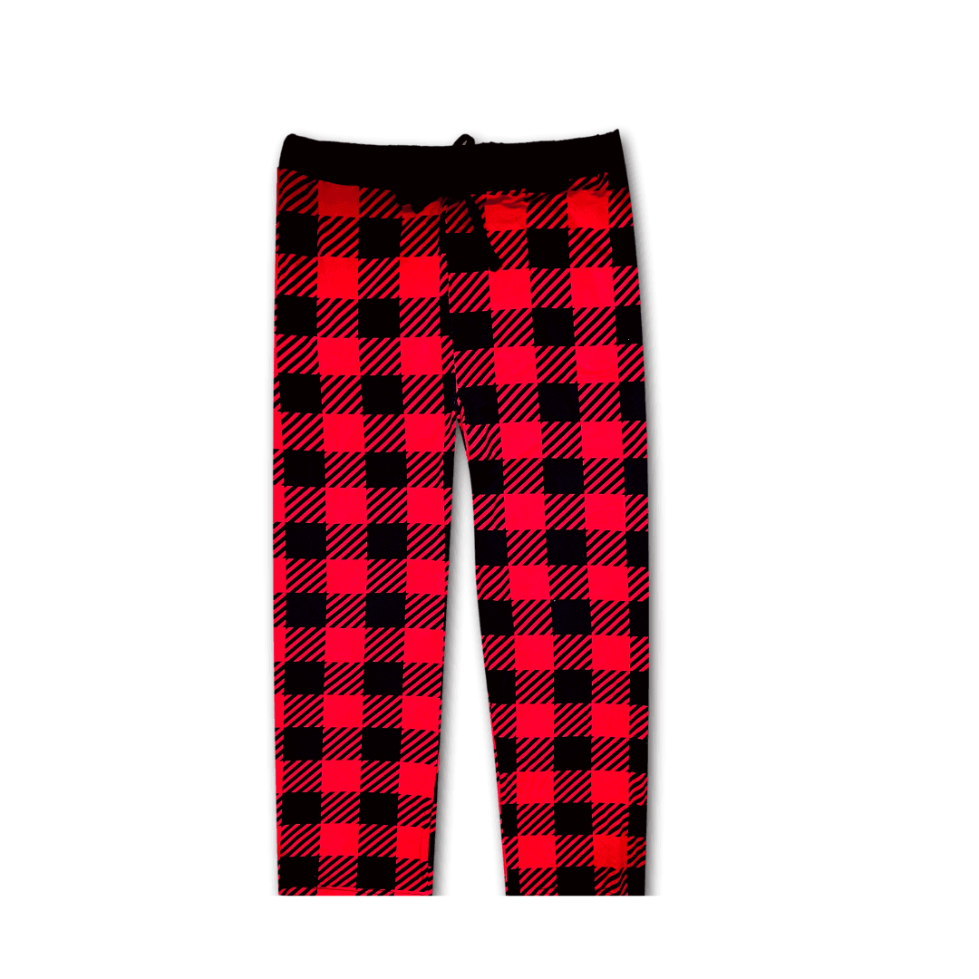 Plaid Women's Bamboo Pyjama Bottoms - Zipster